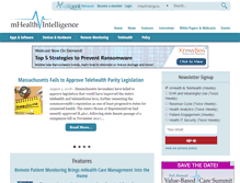 Tablet Screenshot of mhealthintelligence.com